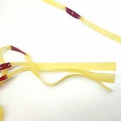 Avcı Sapan Yedek Lastiği Kauçuk Lastik Deri Hazne Slingshot - 9