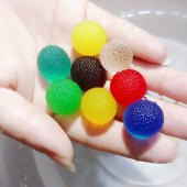 XXL BÜYÜK BOY 50 ADET ŞİŞEN BÜYÜYEN SU MAYMUNU MAYMUNCUĞU TOPU BONCUK TOP KÜRE MİSKET 30-45 MM - 2