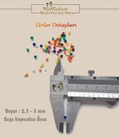 XL BÜYÜK BOY 500 ŞİŞEN BÜYÜYEN SU MAYMUNU TOPU BONCUK TOP KÜRE MİSKET 10-20 MM KARIŞIK RENKLİ - 5