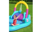 POMPALI-Bestway 53097 Unicorn Kaydırak ve Potalı Fıskiyeli Havuz thumbnail 3