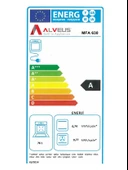 ALVEUS MFA 630 SİYAH ANKASTRE FIRIN - 5