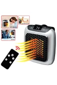 Kumandalı Fanlı Priz Tipi Isıtıcı – 800W, Zamanlayıcılı, Otomatik Kapanma, Taşınabilir Mini Isıtıcı - 1