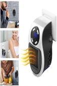 Kumandalı Fanlı Priz Tipi Isıtıcı – 500W, Taşınabilir, Zamanlayıcı ve Otomatik Kapanma Özellikli - 7