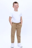 ÇOCUK UNİSEX OKUL PANTOLONU BELİ LASTİKLİ thumbnail 12