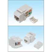 HCS 8P8C UTP CAT6 KEYSTONE JACK (J6E-00873) - 1