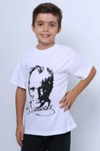 ÇOCUK ATATÜRK AYYILDIZ BASKILI TSHİRT KISA KOLLU A62 - 4