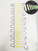 Cob Ledli Su Geçirmez Mercekli Beyaz Neon Parmak Led 20 Adet - 1