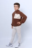 ERKEK ÇOCUK PELUŞ ALT-ÜST TAKIM FERMUARLI E2 thumbnail 5