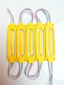 Cob Ledli Su Geçirmez Mercekli Sarı Neon Parmak Led 5 Adet - 3