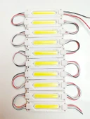 Cob Ledli Su Geçirmez Mercekli Beyaz Neon Parmak Led 10 Adet - 3