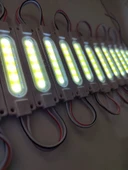 Cob Ledli Su Geçirmez Mercekli Beyaz Neon Parmak Led 10 Adet - 2