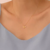 925 Ayar Gümüş Ateşböceği Kolye - CN00370 - 3