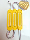 Cob Ledli Su Geçirmez Mercekli Sarı Neon Parmak Led 3 Adet - 1