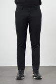 Siyah Pamuklu Yandan Cepli Casual Slim Fit Chino Pantolon 1003245150 thumbnail 1
