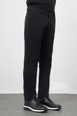 Siyah Pamuklu Yandan Cepli Casual Slim Fit Chino Pantolon 1003245150 thumbnail 4