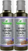 Hünnap Keten Tohumu Yağı 100ML (Soğuk Press) (2 Li Set) - 1