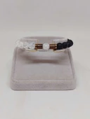 Necef & Oniks Taşı 8mm Unisex Tasarım Bileklik Hawaii Model (3617) thumbnail 2