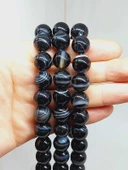 Akik Taşı Dizi 14mm (54394) thumbnail 1