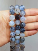 Akik Taşı Faset Kesim Dizi 14mm (54376) thumbnail 1