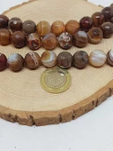 Akik Taşı Faset Kesim Dizi 14mm (54362) thumbnail 2