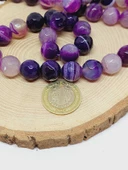 Akik Taşı Faset Kesim Dizi 14mm (54364) thumbnail 2