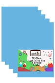 Fon Kartonu 50x70 cm 120 gr 5 Adet 50*70 cm Renkli Fon Kartonu Kağıdı 120 Gr Okul Sınıf Etkinlik Kreş Okul Öncesi - 1