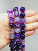 Akik Taşı Faset Kesim Dizi 14mm (54364) thumbnail 1