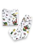 Toplu Dinazorlu Çocuk Pijama Takım - 3