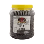 Datça Siyah Sele Zeytin 1300 gr - 1