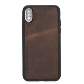 Bouletta FXC Deri Telefon Kılıfı iPhone X-XS Kahve thumbnail 1