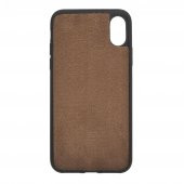 Bouletta FXC Deri Telefon Kılıfı iPhone X-XS Kahve thumbnail 3