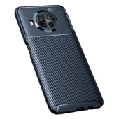 Xiaomi Mi 10T Lite Kılıf Focus Carbon Desen Silikon Arka Kapak - 3