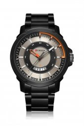 Curren 8229 Takvimli Çelik Erkek Kol Saati - 1