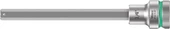 Wera 8740 B HF Hex-Plus 3/8" Lokma 1/4"x107mm 05003090001 - 1