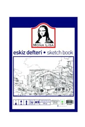 Monalisa Eskiz Defteri 50 Yaprak A5 120 Gram - 1