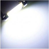 12 Çipli Led Sofit Ampul 39mm (Araç İçi Tavan Aydınlatma Ampulü) - 4