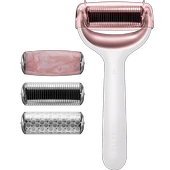 Geske Dermaroller Cihaz (Mikro İğneli, Buz Başlığı, Pembe Kuvars Başlıklı) MicroNeedle Face & Body Roller thumbnail 1