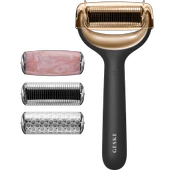 Geske Dermaroller Cihaz (Mikro İğneli, Buz Başlığı, Pembe Kuvars Başlıklı) MicroNeedle Face & Body Roller thumbnail 1