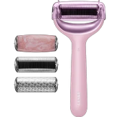 Geske Dermaroller Cihaz (Mikro İğneli, Buz Başlığı, Pembe Kuvars Başlıklı)MicroNeedle Face & Body Roller thumbnail 1