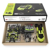 1:18 Uzaktan Kumandalı Araba Lamborghini Sian Building Kit 2.4 Ghz - 9