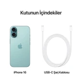 Apple iPhone 16 128GB Deniz Mavisi - 5