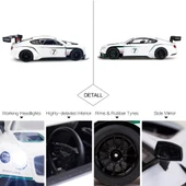 1:14 Uzaktan Kumandalı Araba Bentley Continental GT3 2.4 Ghz Işıklı Beyaz - 5