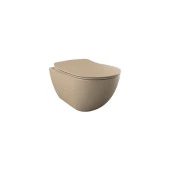 Creavit FE322 Free Rim-Off  Asma Klozet Cappucino Mat - 1