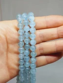 Akuamarin Taşı Dizi 8mm (54344) thumbnail 1