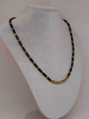 Aventurin Taşı & Oniks Taşı Tasarım Unisex Kolye (54418) - 6