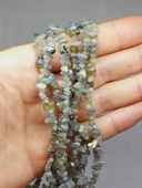 Labradorit Taşı Minik/Pirinç Boy Şekilsiz Taşlar Dizi (54414) thumbnail 1