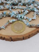 Larimar Taşı Minik/Pirinç Boy Şekilsiz Taşlar Dizi (54402) thumbnail 2