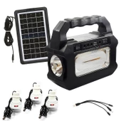 VOLEMI V-999 Solar Kamp Lambası Acil Durum Işığı Şarjlı - 1