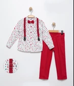 Yılbaşı Temalı Noel Erkek Çocuk Takım MNK0656 thumbnail 1