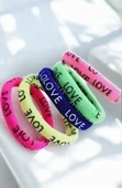 Love Kız Çocuk Lastikli Toka 5li - 1